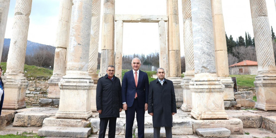 PAÜ’nün kazı çalışmalarına Afrodisias Antik Kenti eklendi