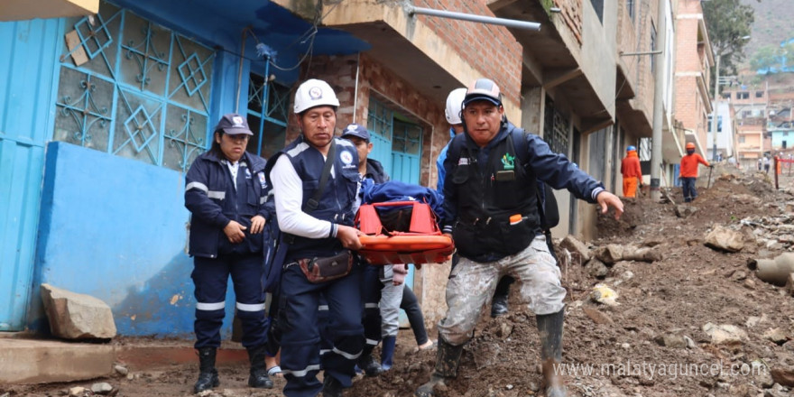 Peru’da sel ve toprak kaymalarında 30 bina yıkıldı