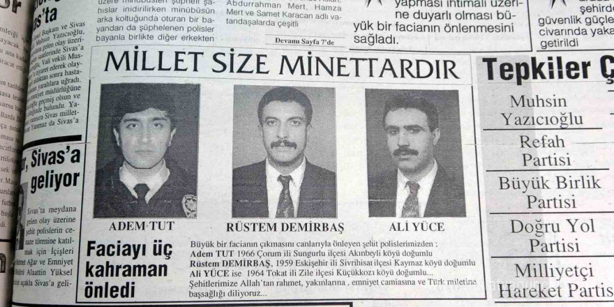 PKK, 28 yıl önce Sivas’ta Cumhuriyet Bayramı’nı hedef aldı