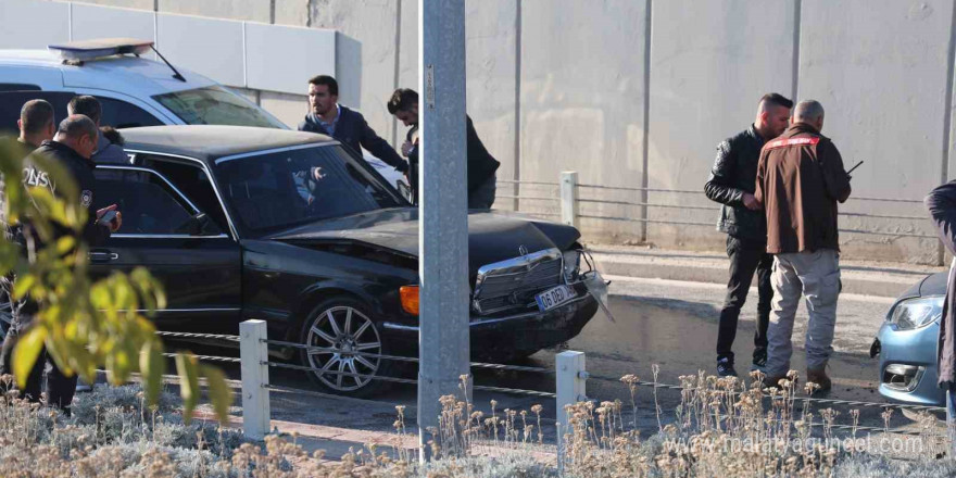 Polisi fark edince kaçan şüpheli, kaza yapınca yakalandı