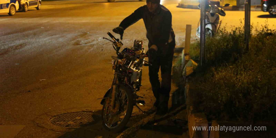 Polisin 'dur' ihtarına uymadı, kaçarken ölümden döndü