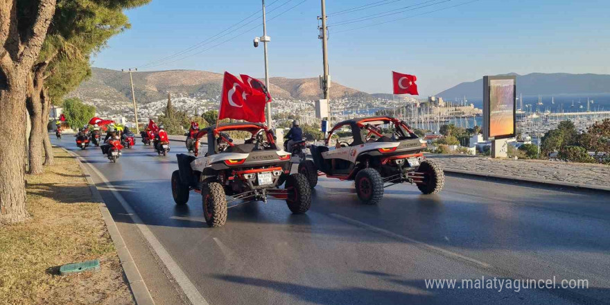 Polisten 29 Ekim Cumhuriyet Bayramı korteji