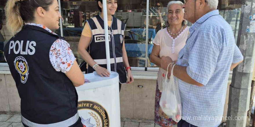 Polis’ten KADES bilgilendirme çalışması