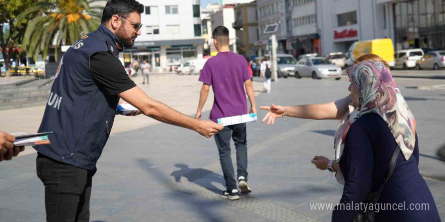 Polisten vatandaşlara ’yasa dışı bahis’ ve ’dolandırıcılık’ bilgilendirmesi