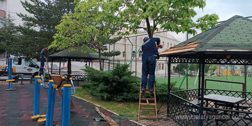 Pursaklar Belediyesinden bakım ve onarım çalışması