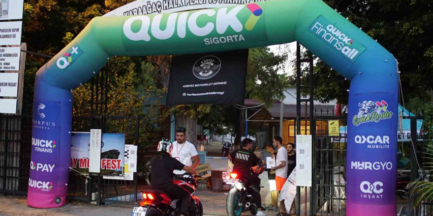 Quick Sigorta’dan 'Hatay Motofest' festivali