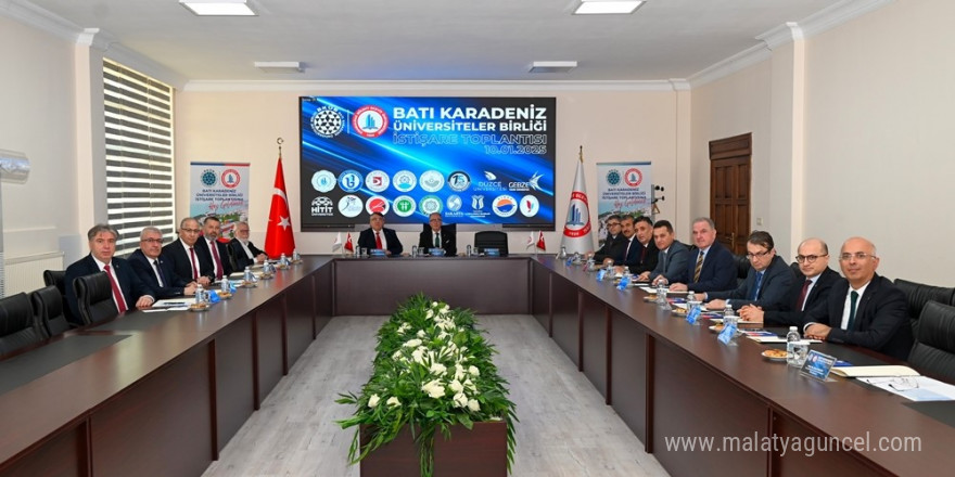 Rektör Topal, Batı Karadeniz Üniversiteler Birliği dönem başkanlığına seçildi