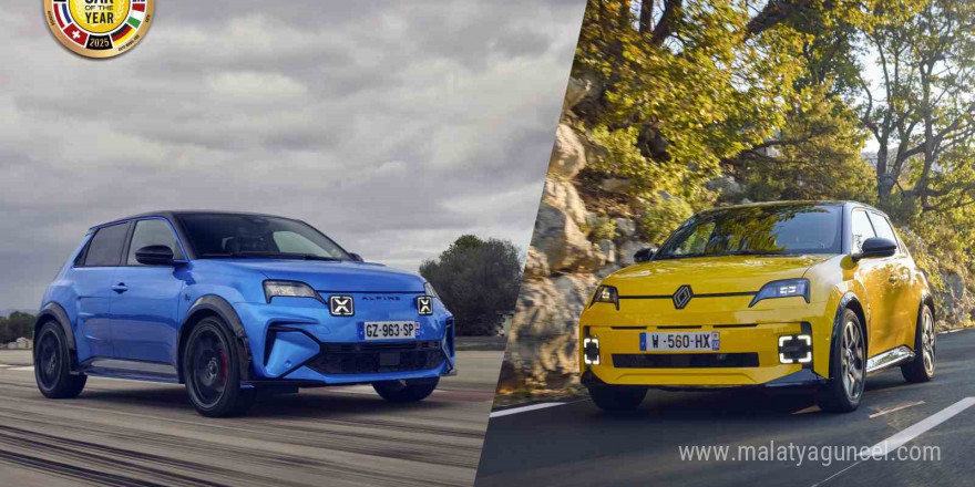 Renault 5 ve Alpine A290, European Car of the Year (COTY) tarafından ’2025 Yılının Otomobili’ seçildi