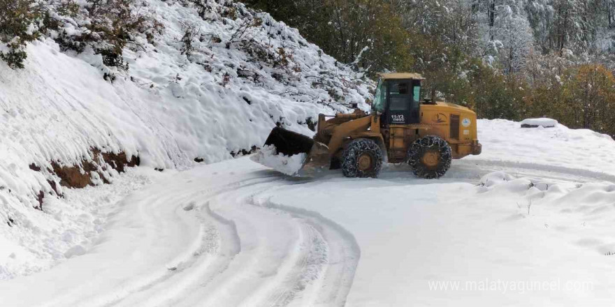 Rize’de yaylada küçükbaş ve büyükbaş hayvanları ile mahsur kalan 6 kişi kurtarıldı