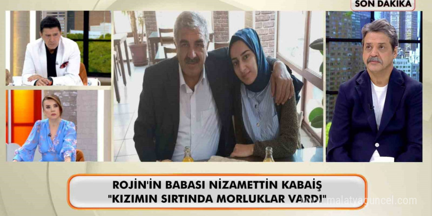 Rojin’in babası canlı yayında konuştu