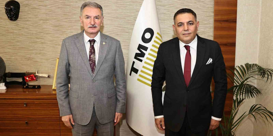 Sadıkoğlu, TMO Genel Müdürü ile görüştü