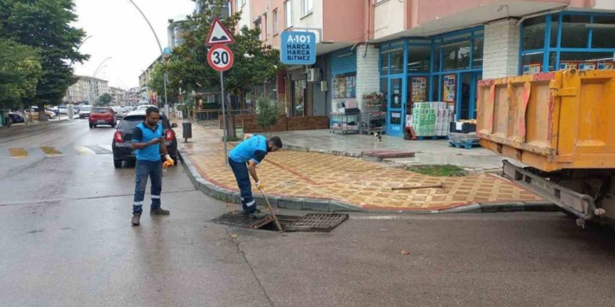 Sağanak yağış öncesi hazırlıklar tamamlandı