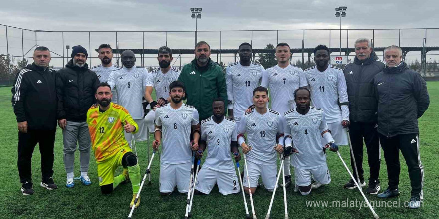 Şahinbey Ampute zorlu deplasmandan galibiyetle döndü: 2-1