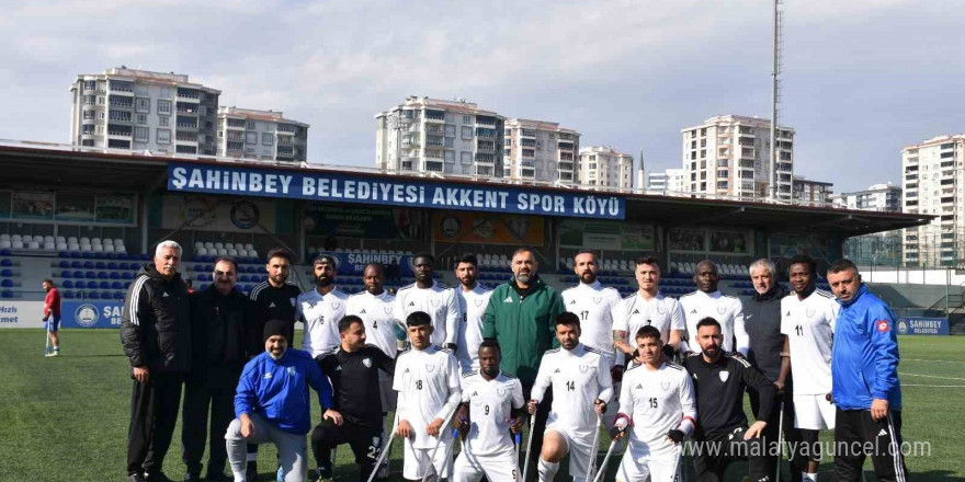 Şahinbey Ampute’den 1-0’lık galibiyet