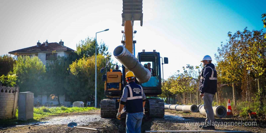 Sakarya’da o mahallenin yağmur suyu altyapısı kışa hazır