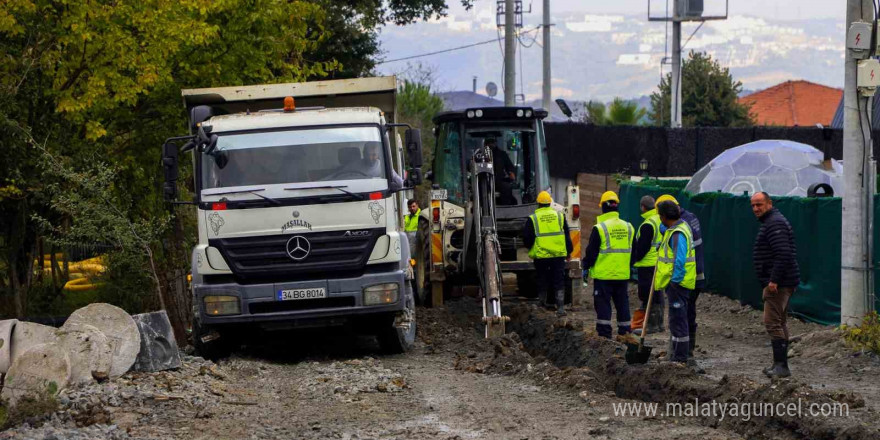 Sakarya’nın o mahallelerine bin 200 metrelik yeni atıksu hattı