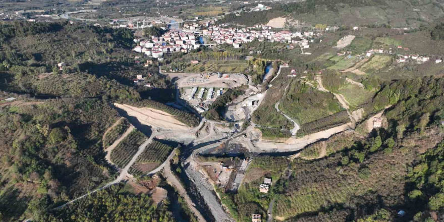 Salıpazarı Barajı seli önleyecek, 143 yerleşim yerine içme suyu verecek