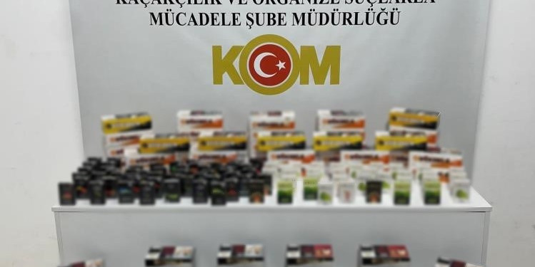 Samsun’da 15 bin 200 adet kaçak makaron ele geçirildi