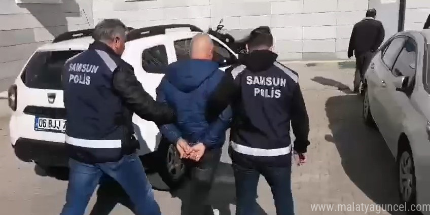 Samsun’da 23,5 yıl hapis cezası ile aranan firari yakalandı