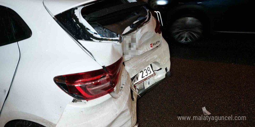 Samsun’da 4 araçlı zincirleme trafik kazası: 3 yaralı