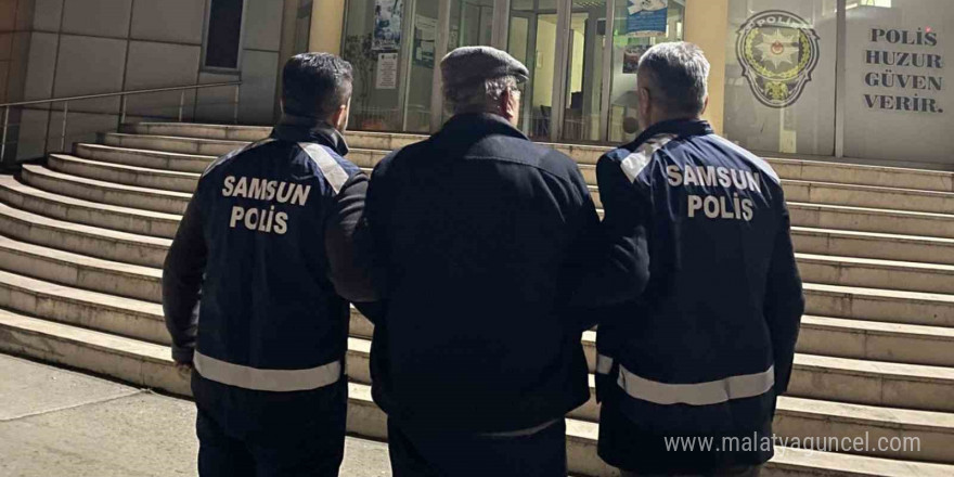 Samsun’da 45 yıl hapis cezası bulunan şahıs yakalandı