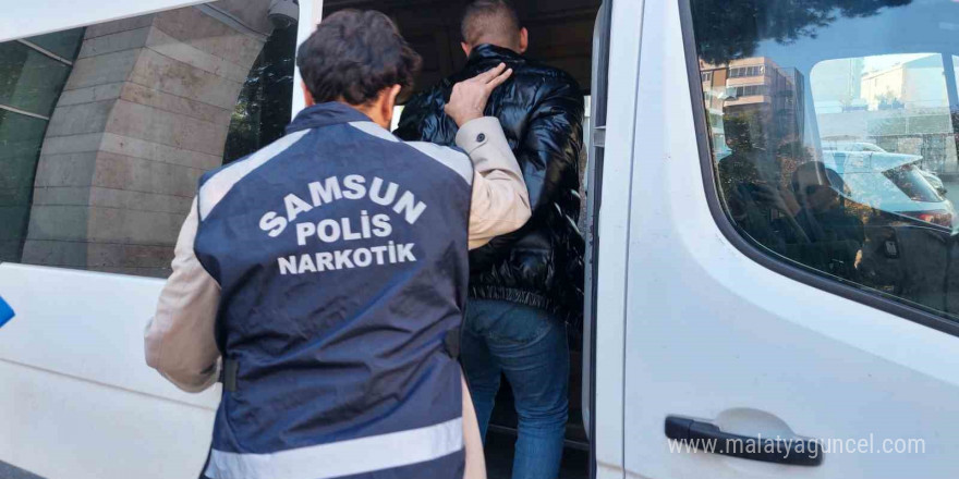 Samsun’da bin 32 adet sentetik ecza ele geçirildi