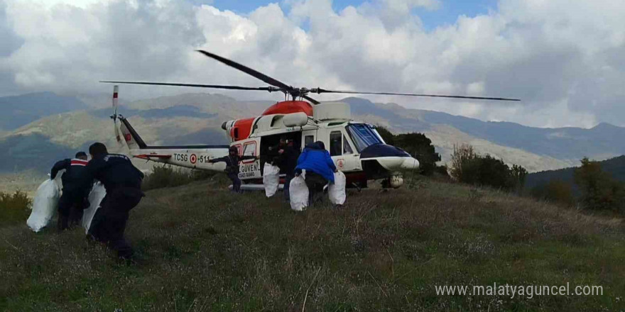 Samsun’da helikopter destekli uyuşturucu operasyonu