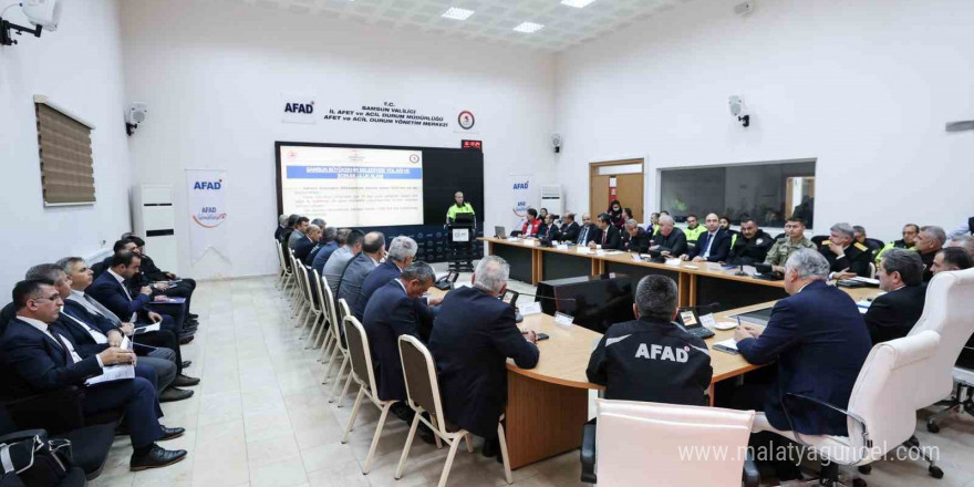 Samsun’da kış tedbirleri ele alındı