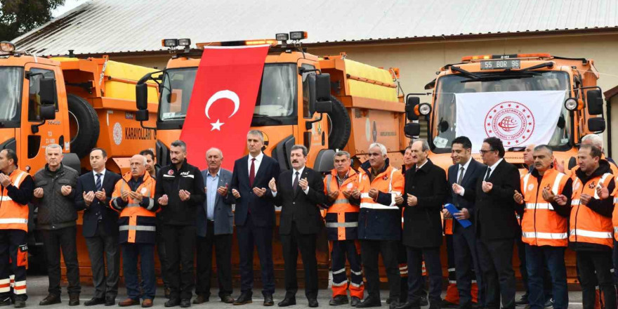 Samsun’da kış tedbirleri