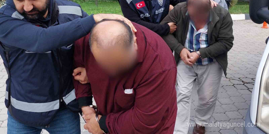 Samsun’da silah operasyonunda gözaltına alınan 2 kişi tutuklandı