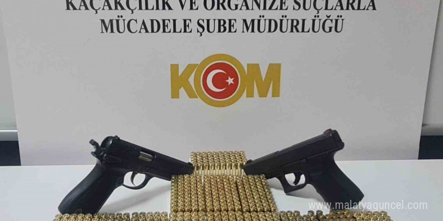 Samsun’da silah ve mühimmat operasyonu