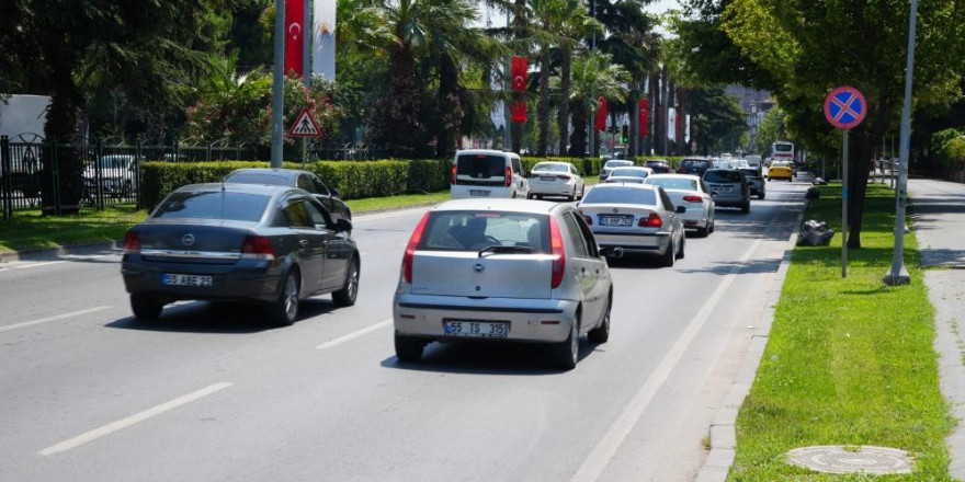 Samsun’da trafiğe kayıtlı araç sayısı 482 bini geçti