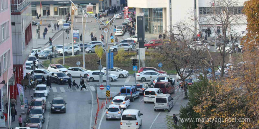 Samsun’da trafiğe kayıtlı taşıt sayısı 492 bin 832