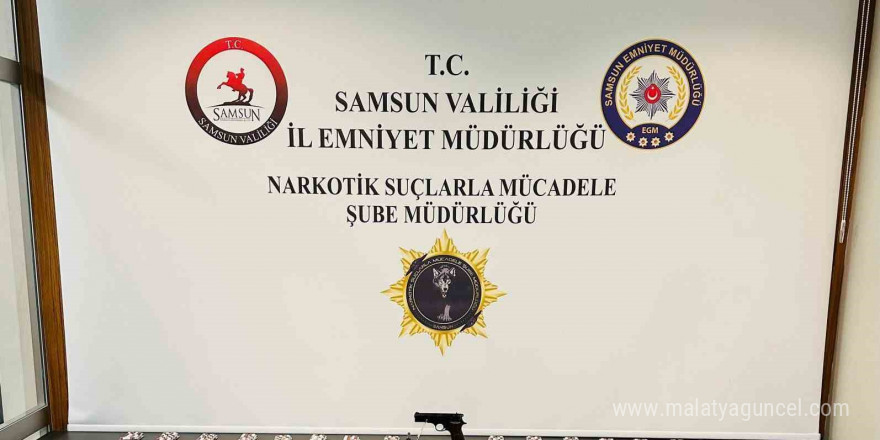 Samsun’da uyuşturucu operasyonu: 3 gözaltı