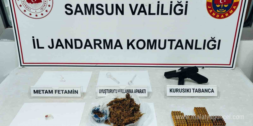 Samsun’da uyuşturucu operasyonu