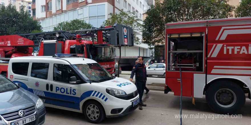 Samsun’da yangın paniği