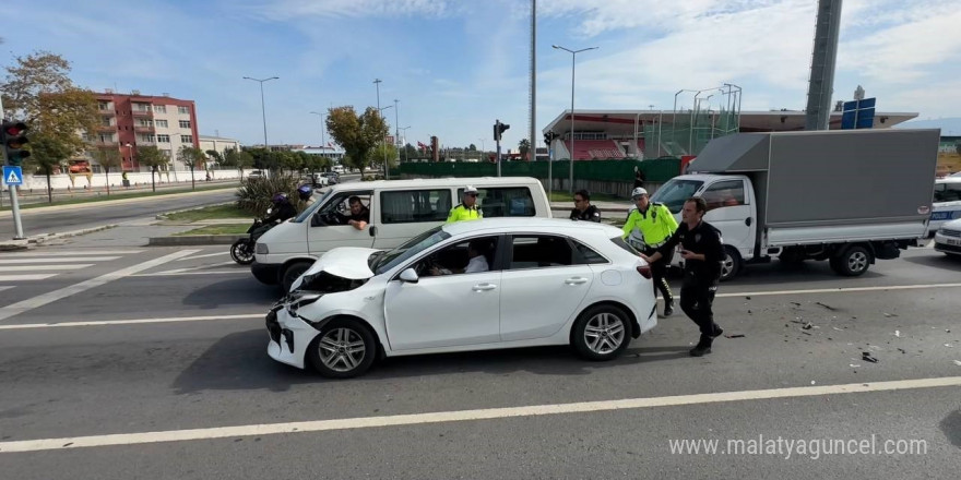 Samsun’da zincirleme kaza: 1 yaralı