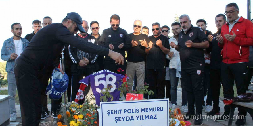 Samsunspor taraftarı şehit polis Şeyda Yılmaz’ı unutmadı