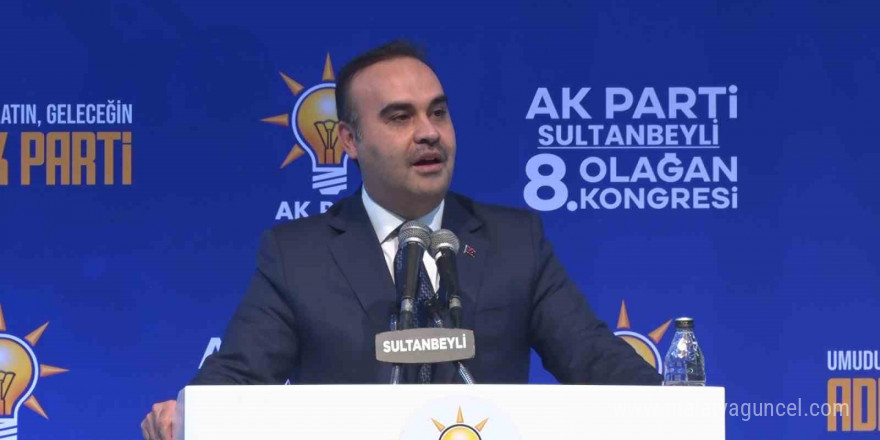 Sanayi ve Teknoloji Bakanı Kacır: 'Asla emperyalistlerin oyunlarına gelmedik, gelmeyeceğiz'