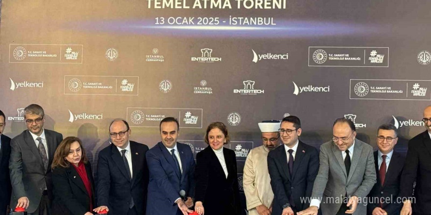 Sanayi ve Teknoloji Bakanı Kacır, Entertech İstanbul Teknokent ‘yeni bina temel atma törenine katıldı