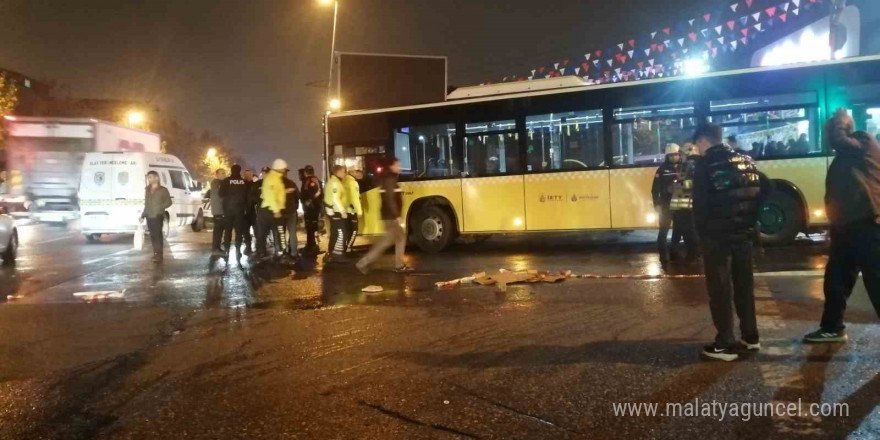 Sancaktepe’de İETT otobüsünün çarptığı 3 yaşındaki çocuk hayatını kaybetti