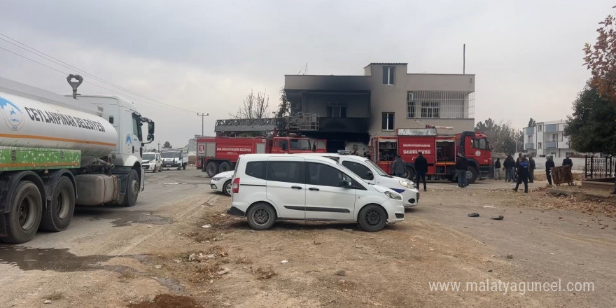 Şanlıurfa’da evde çıkan yangında 3 kişi hastaneye kaldırıldı