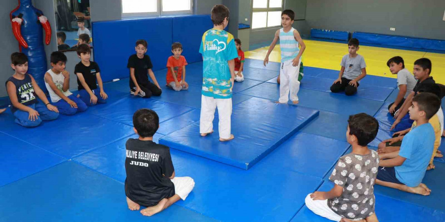 Şanlıurfa’da minikler judo kursu ile gelişimlerine katkı sağlıyor