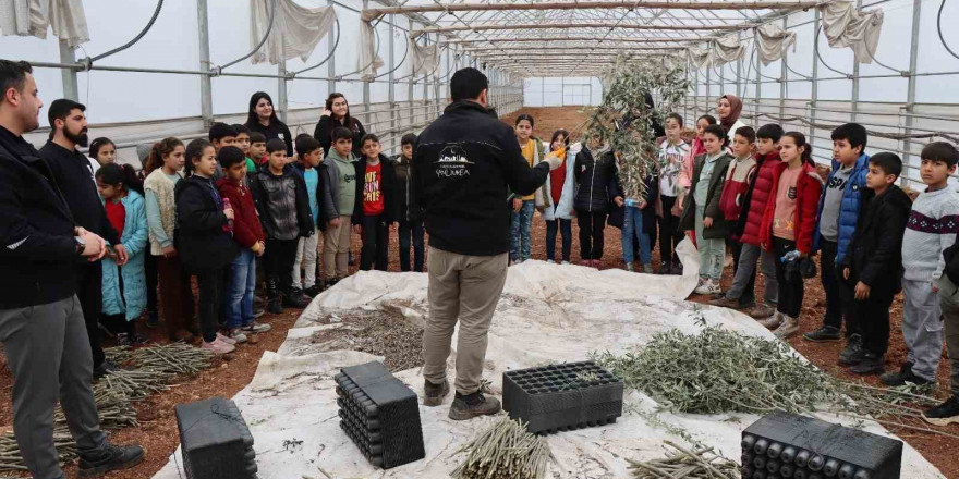 Şanlıurfa’da öğrenciler tarımla buluşturuldu