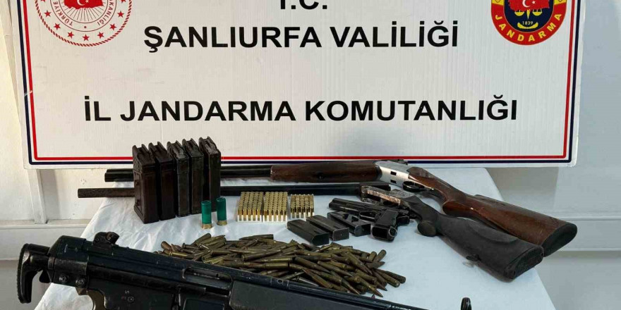 Şanlıurfa’da silah kaçakçılığı operasyonunda 5 gözaltı