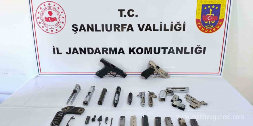 Şanlıurfa’da silah kaçakçılığı operasyonu: 2 gözaltı