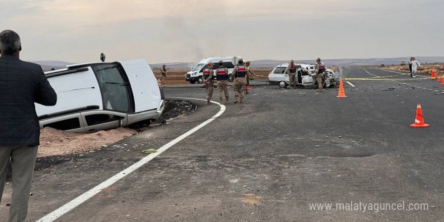 Şanlıurfa’da trafik kazası: 1 ölü, 3 yaralı