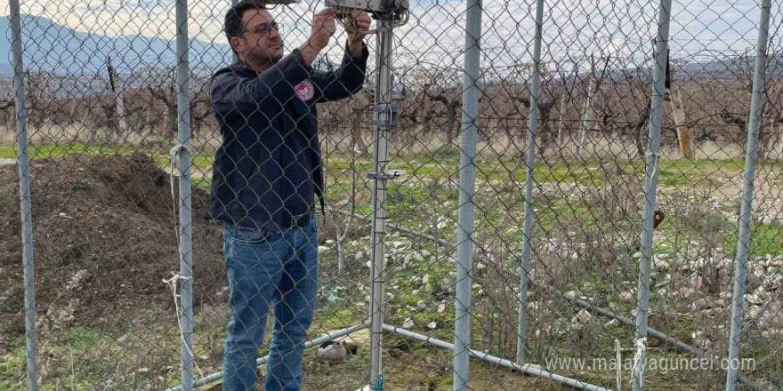 Sarıgöl’de erken uyarı istasyonlarının bakımı yapıldı