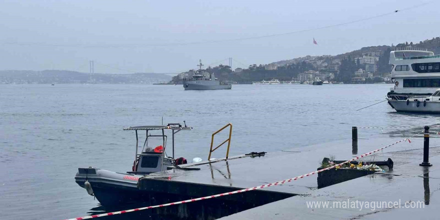 Sarıyer’de denizda kaybolan kardeşleri arama çalışmalarında Deniz Kuvvetleri Komutanlığı’ndan destek