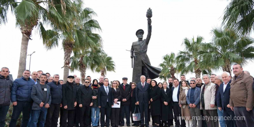 Şehit Asteğmen Kubilay, Kozan’da adına yapılan meydan ve anıtın önünde anıldı